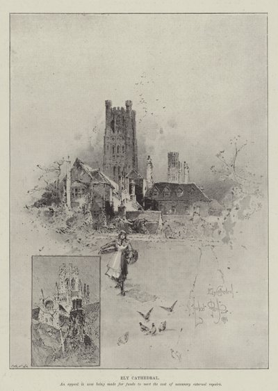 Cattedrale di Ely da Herbert Railton